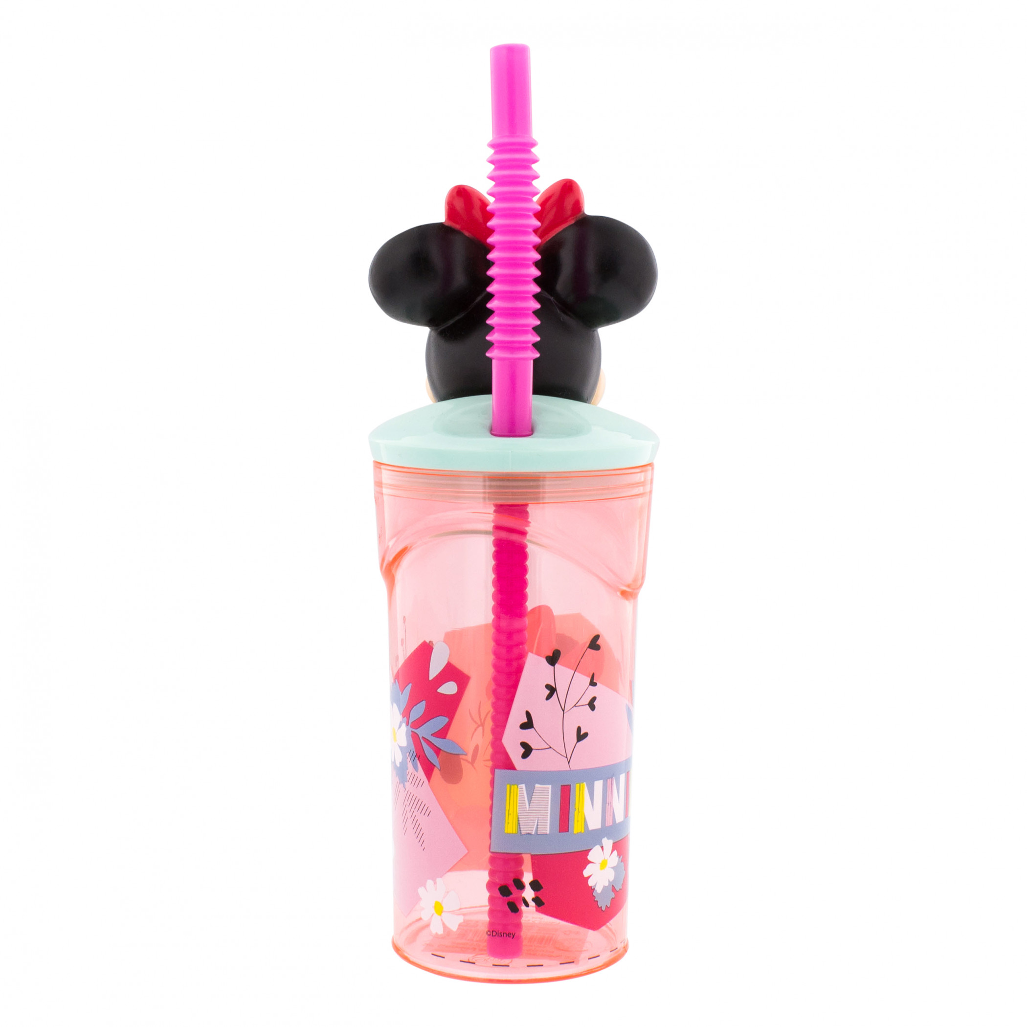 Minnie Mouse 3D Straw Tumbler